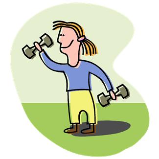 Work Out Clip Art