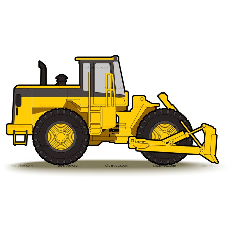 free vector bulldozer clipart - photo #29