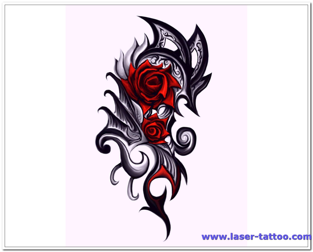 Grey Rose Tattoo Design | Fresh 2017 Tattoos Ideas