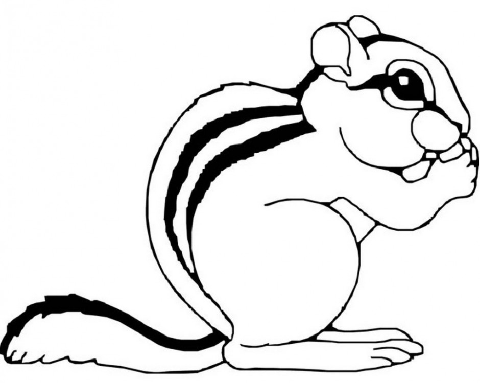 Cartoon Chipmunk Clip Art