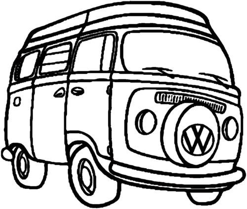 1000+ images about VW T2 line drawings