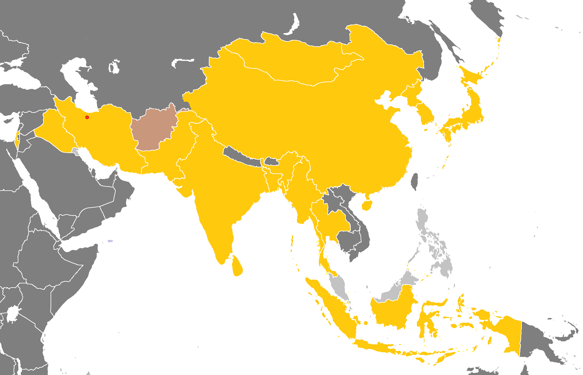 Asia Interactive Map