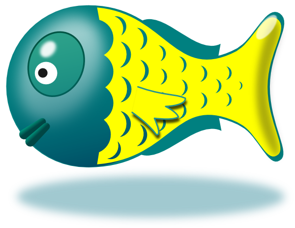 Cartoon Baby Fish SVG Downloads - Cartoon - Download vector clip ...