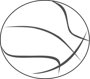 Basketball Ball Black And White Images - ClipArt Best