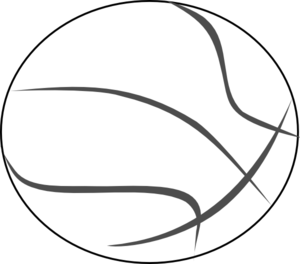 Basketball Line Drawing - ClipArt Best