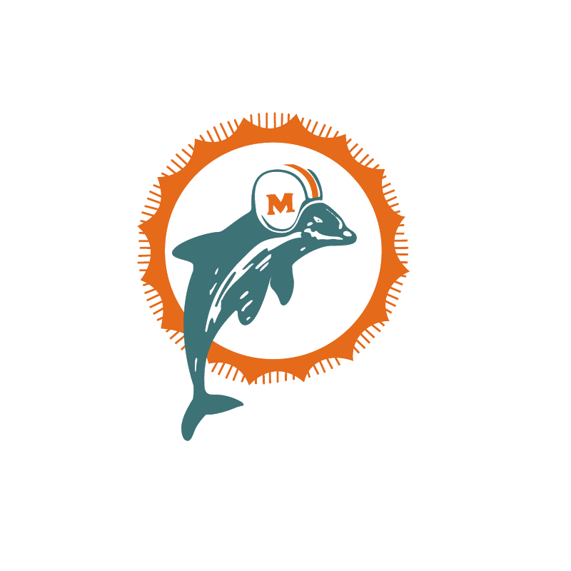 miami dolphins logo clip art free - photo #8