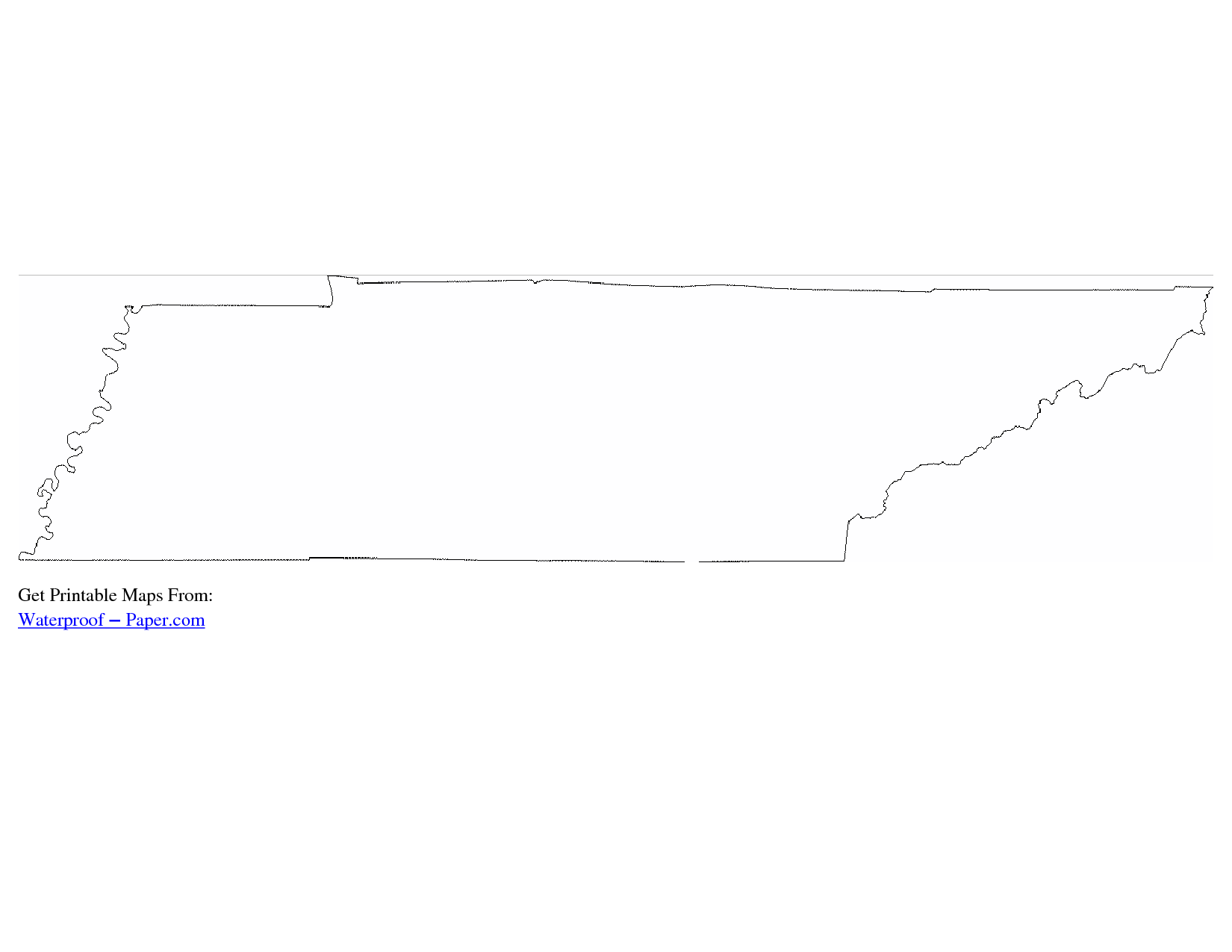 free clipart map of tennessee - photo #22