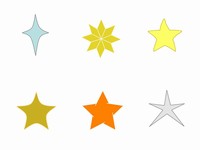 More free Star Clip Art PowerPoint Template