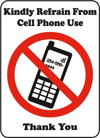 No Cell Phone