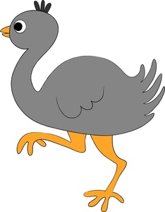 Ostrich Cartoon - ClipArt Best