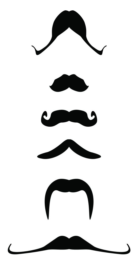 Free Printable Mustaches for Movember! | FabulousSavings.com Blog