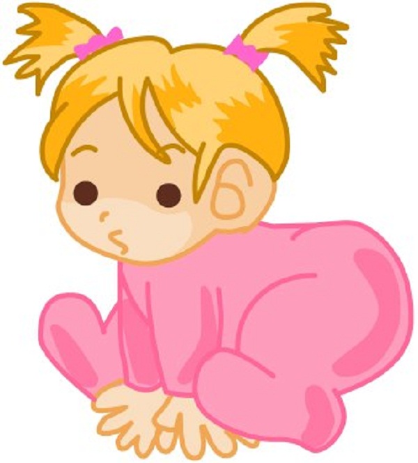 baby girl cartoon clipart | Wallpapers With HD Quality