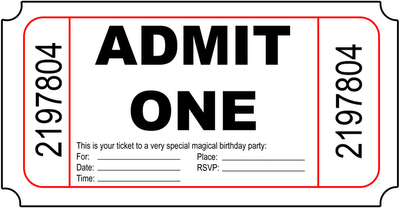 Admit One Ticket Template from www.clipartbest.com