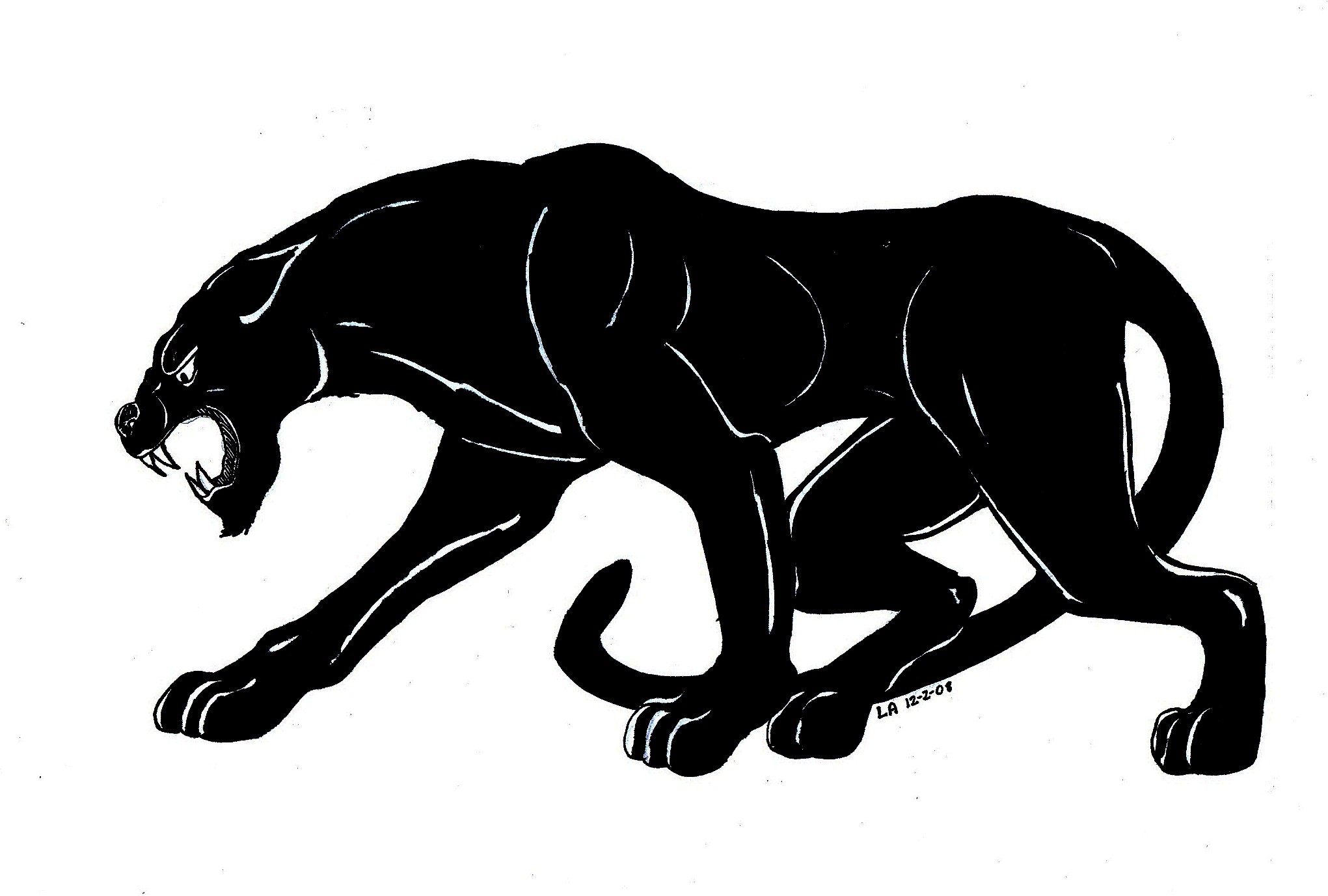 free panther logo clip art - photo #38