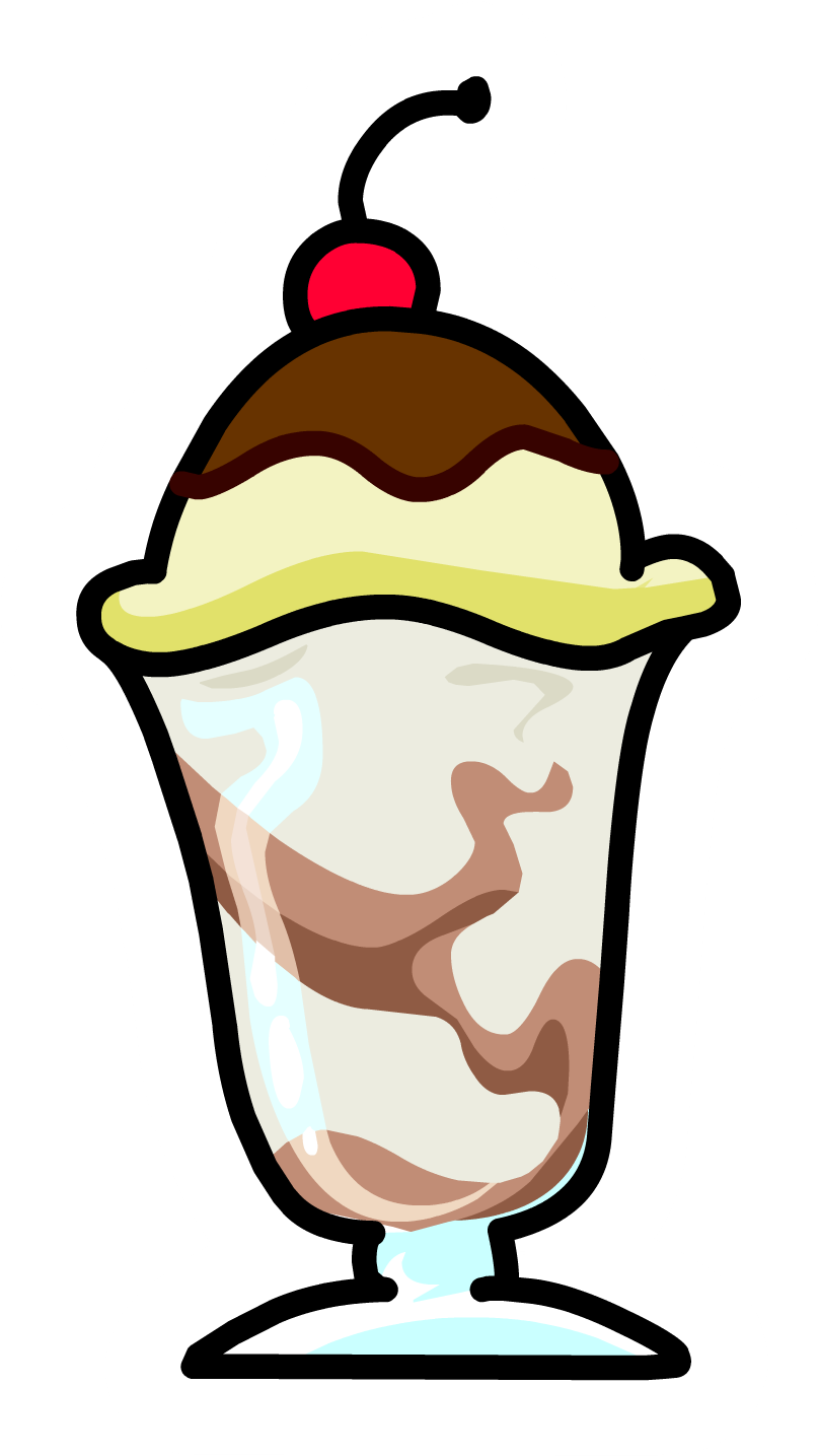 ice cream sundae bowl clipart - photo #12