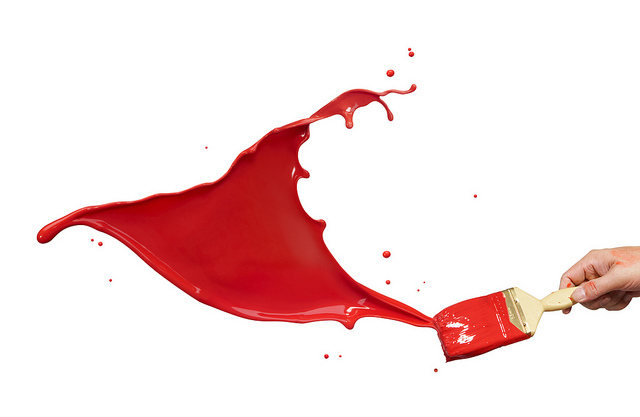 red paint splash | Flickr - Photo Sharing!