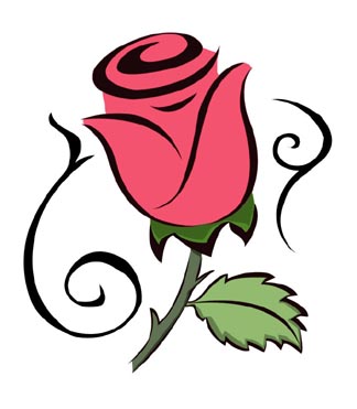 rose8 / Free Rose Tattoo Designs / Free Tattoo Designs, Gallery ...