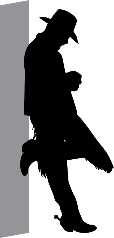Western Silhouette Clip Art - ClipArt Best