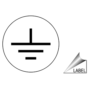 Electrical: [Graphic] Earth Terminal Ground label #LABEL_SYM_18_b ...