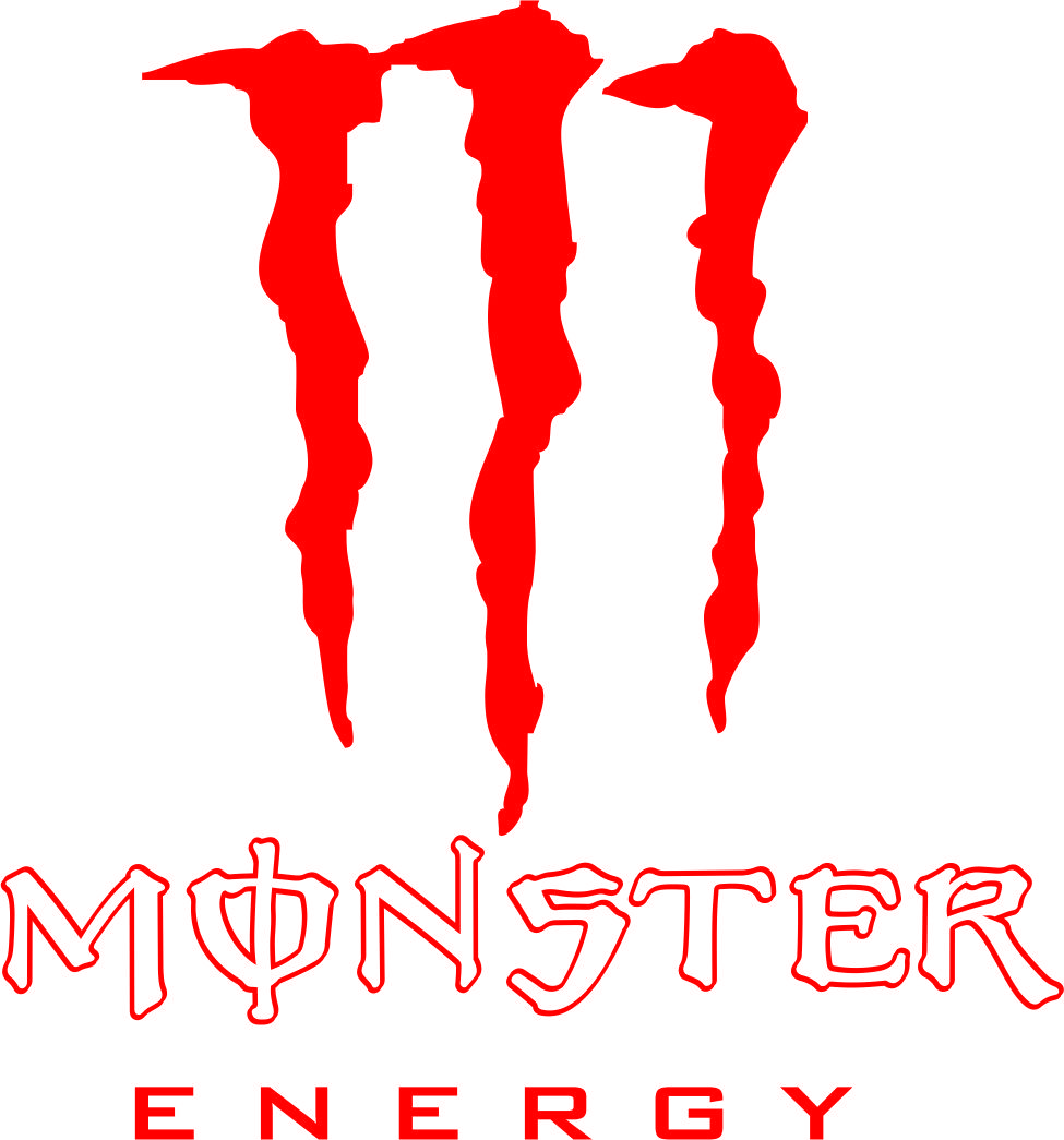 Monster Energy Drink Large Sticker || popeye jeep sticker