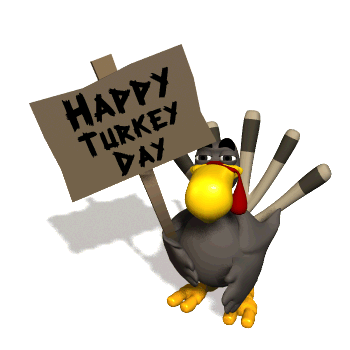 Happy Turkey Day Sign GIF - Thanksgiving Turkey - Discover & Share ...