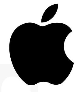 A5/A4/A3 Apple Logo, Mylar Stencil,125/190 micron, Reusable Mylar