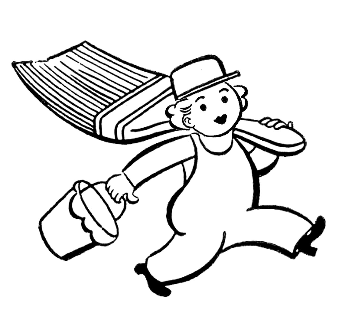 House Painting Clip Art - ClipArt Best