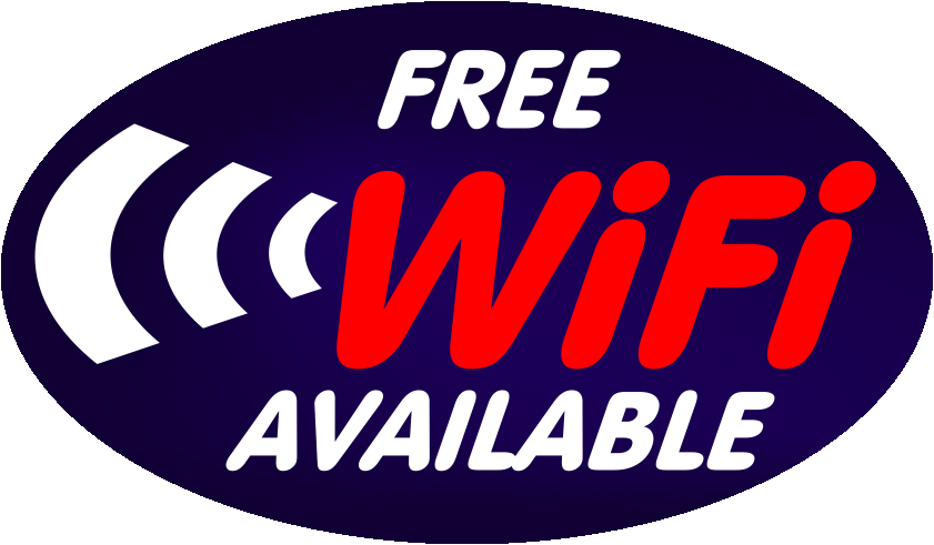 Free Wifi Signs