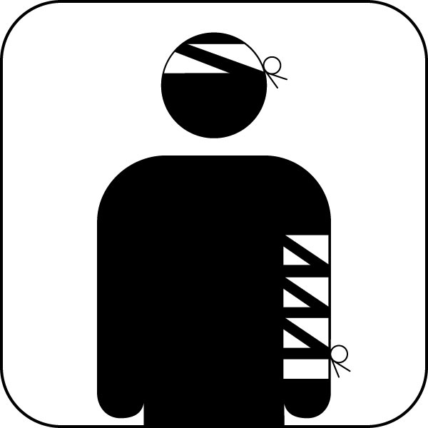 Dressing: Graphic Symbol, Icon, Pictogram for Hospital Environment ...