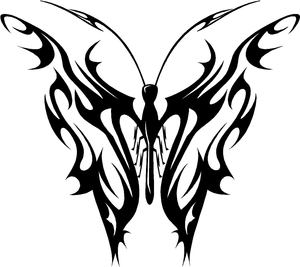Butterfly Tribal | Free Images - vector clip art ...