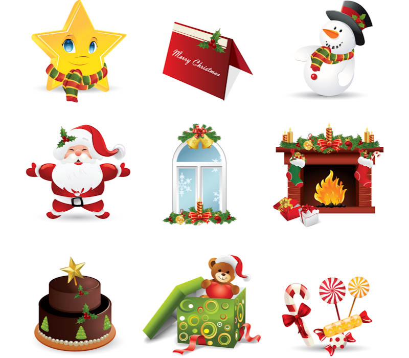Christmas Vector Art Free | Free Download Clip Art | Free Clip Art ...