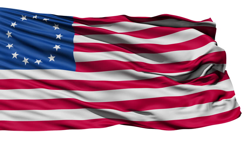 United States Betsy Ross Flag, The First Flag Of The US With 13 ...