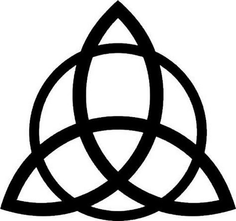 TRIQUETRA Pagan Symbol For Protection Symbols Pinterest Clipart ...