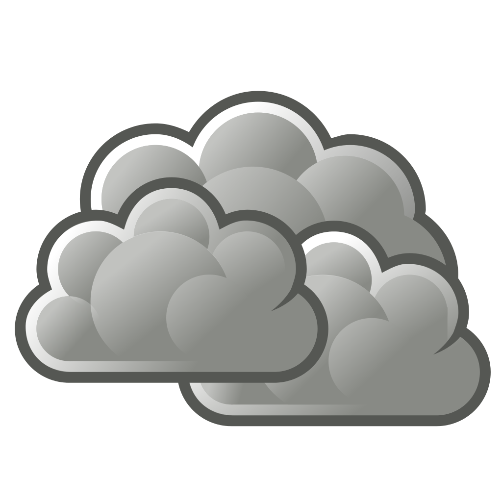 Cloudy Weather Symbol ClipArt Best