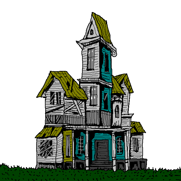 Haunted House Clipart Free