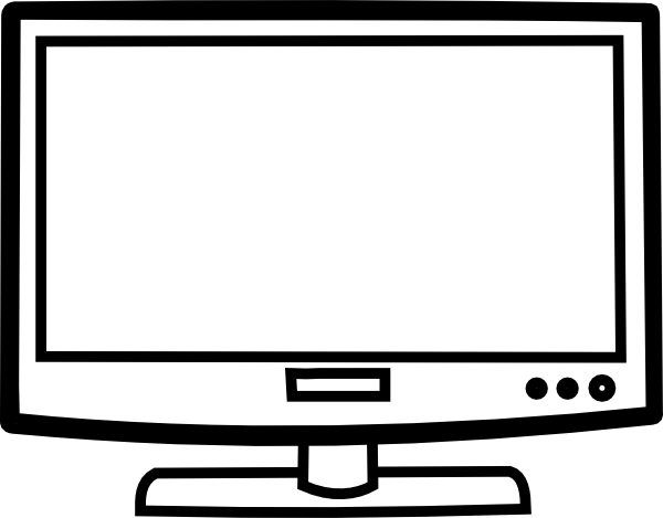 Tv Screen Clipart