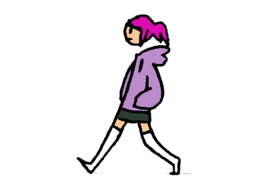 Animated Walking Clipart