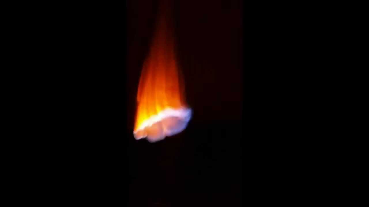 Cool Ring of Fire in a Glass Coke Bottle - YouTube