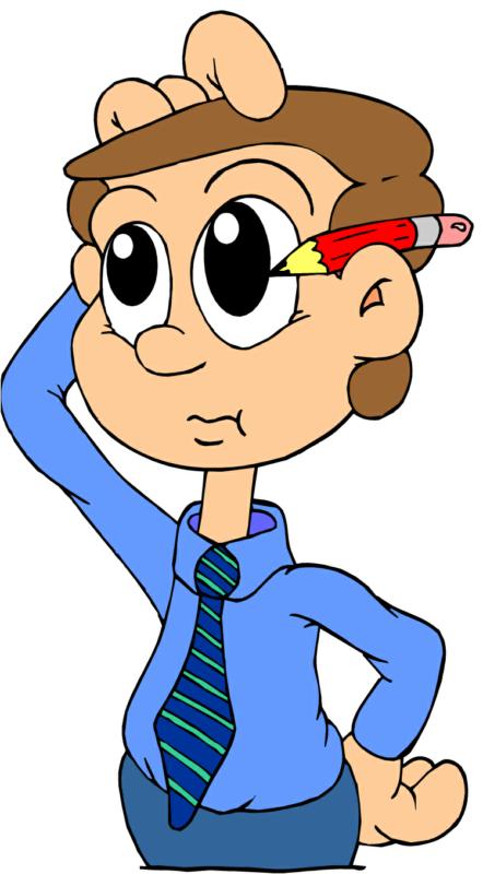 Thinking Cartoon Person - ClipArt Best