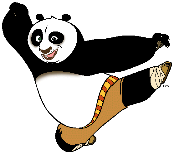 Kung fu panda clip art images cartoon clip art 2 image #11736