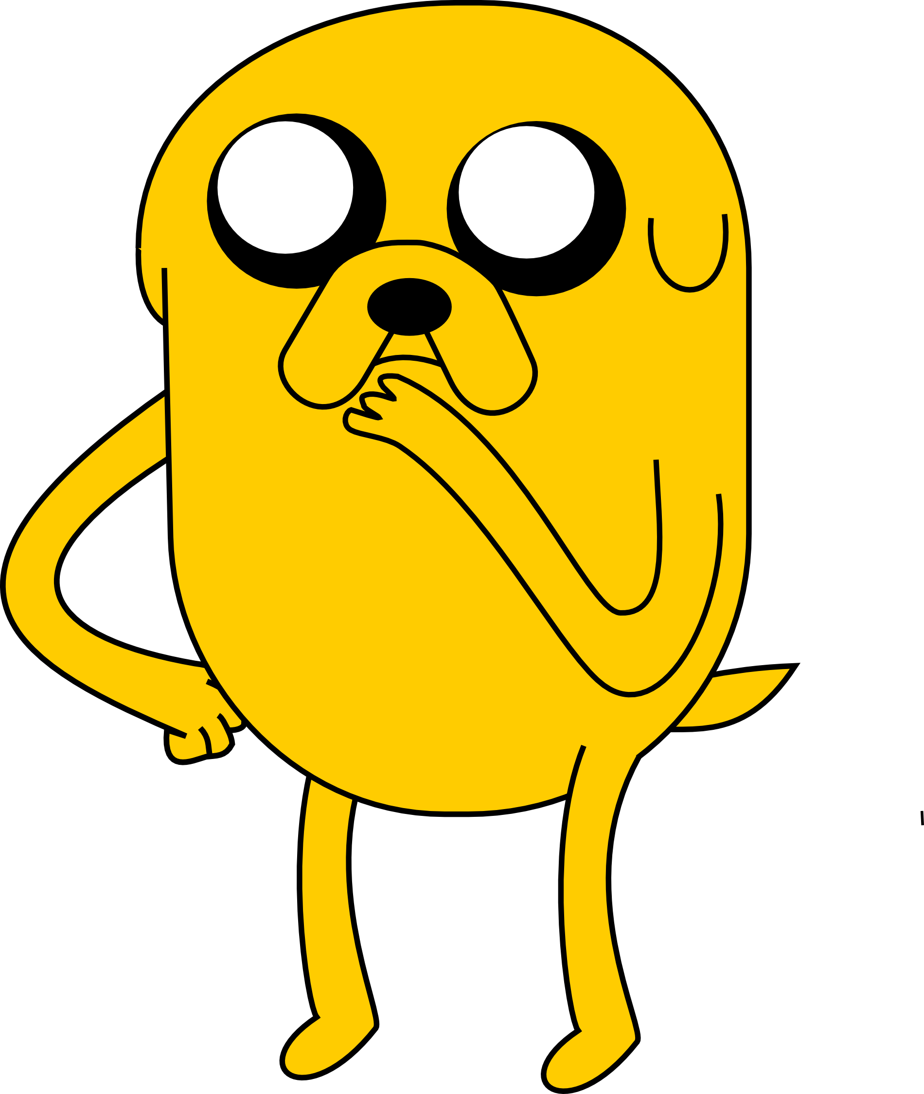 Adventure Time Jake - ClipArt Best