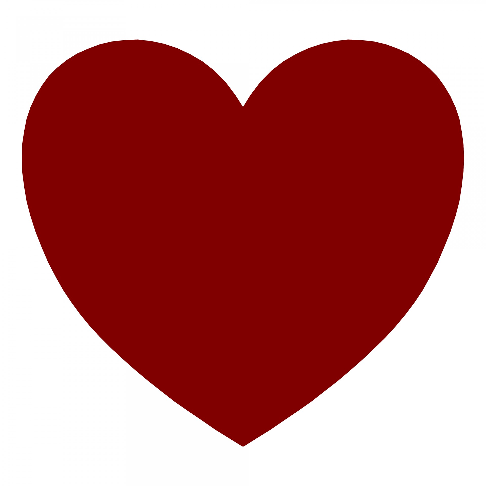 Simple Red Heart Images - Public Domain Pictures - Page 1