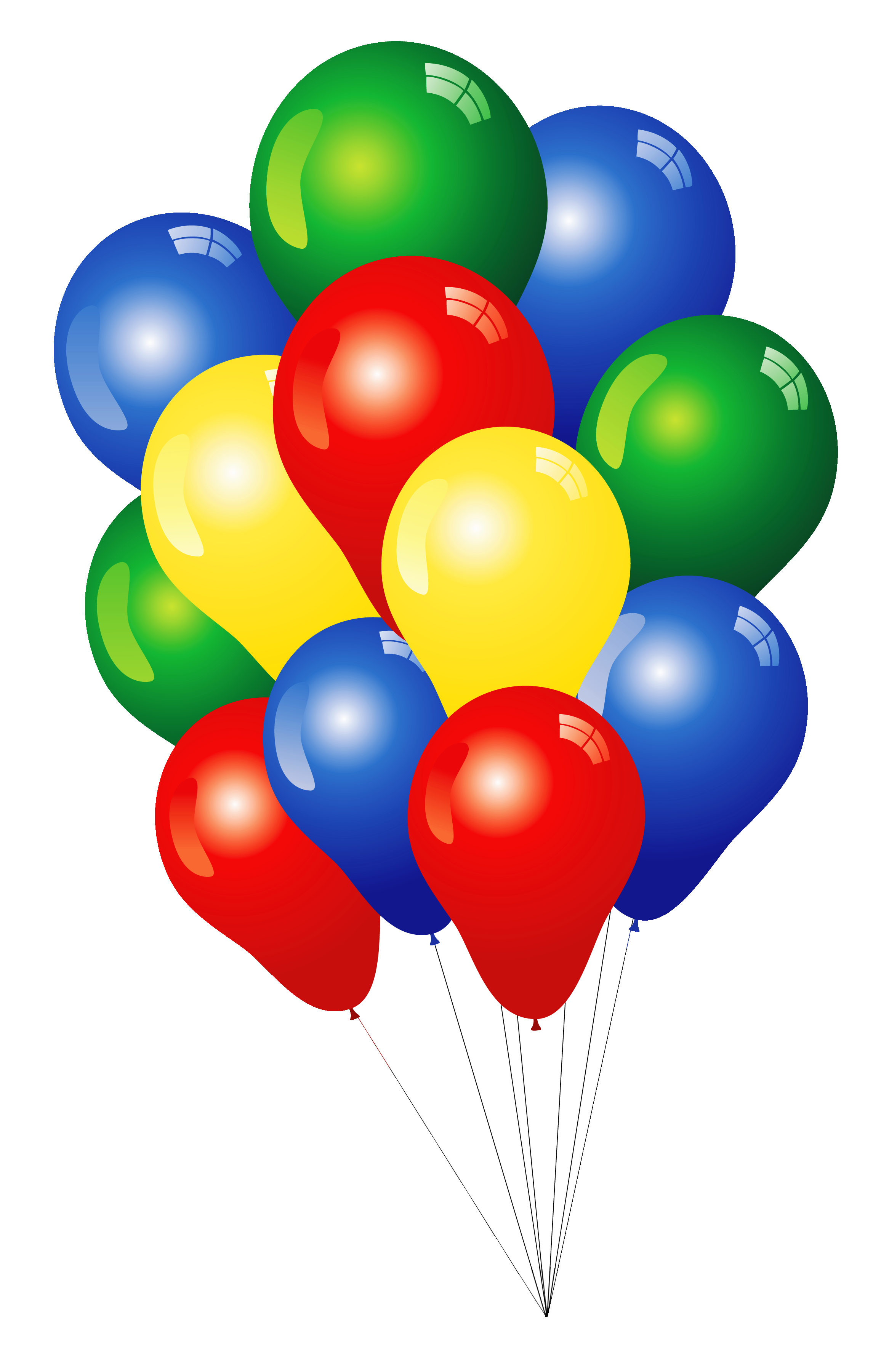 Balloons free clipart