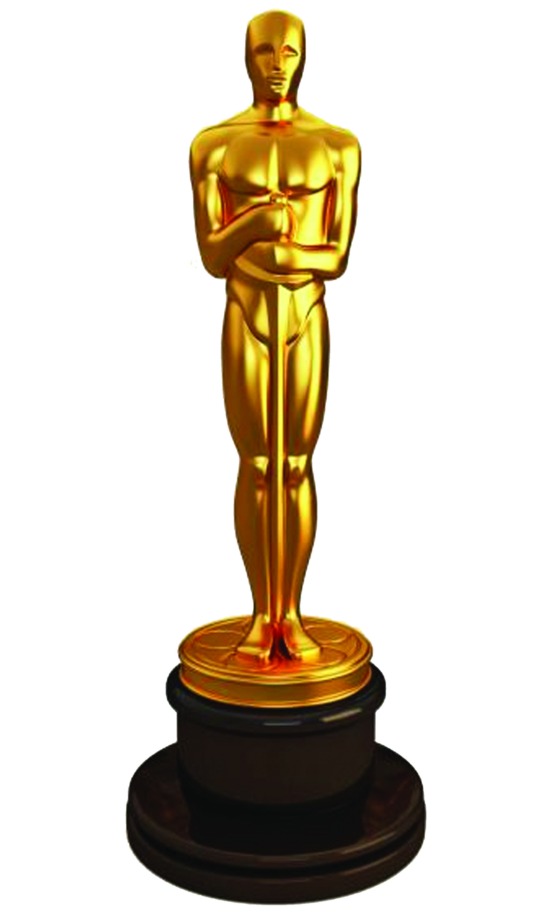 Academy award trophy clipart