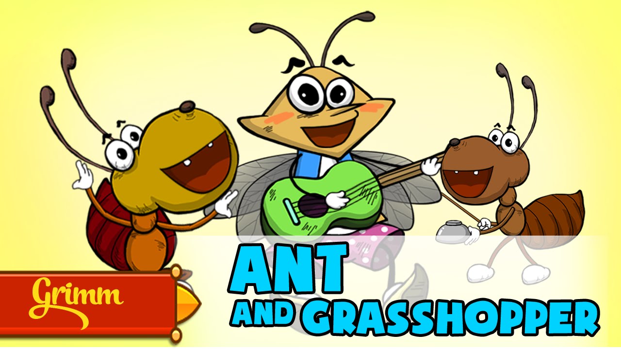 The Ant And The Grasshopper Story | Watch Cartoons Online Stories ...