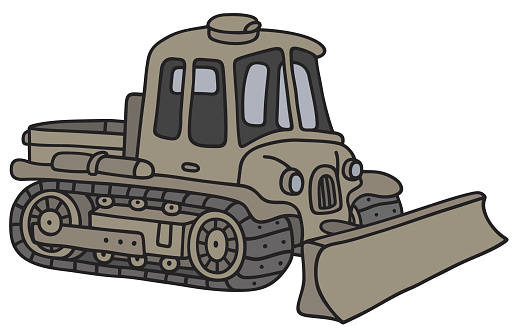 Cartoon Of The Military Vehicle Clip Art, Vector Images ...