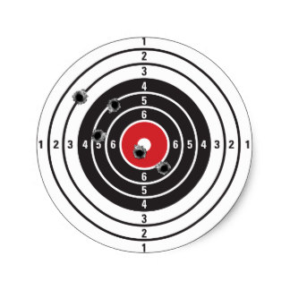 Target Shooting Stickers | Zazzle