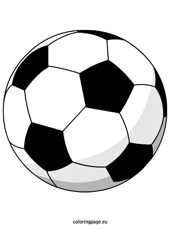Soccer Ball Coloring Sheet - Free Coloring Sheets