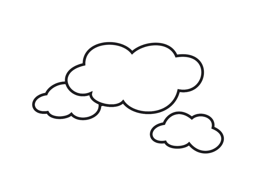 cloudy cloudaddy Colouring Pages