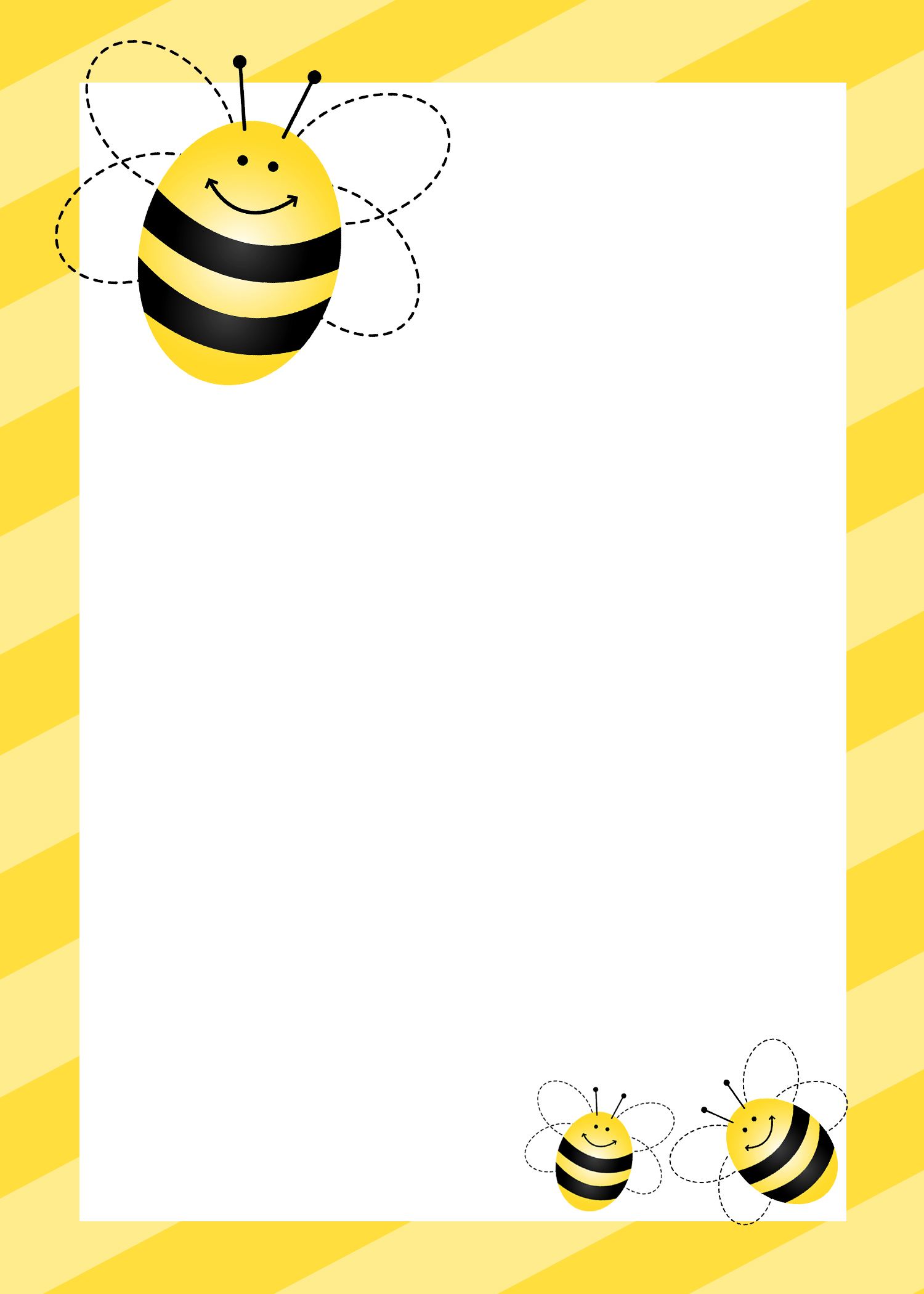 bumble bee clip art border - photo #2
